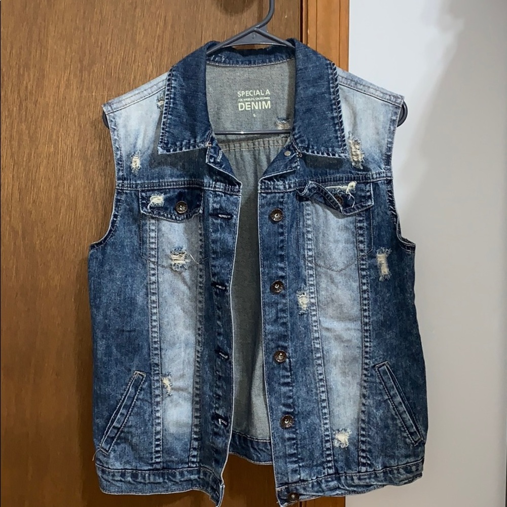 Denim vest